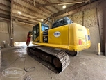 Used Komatsu Excavator in yard